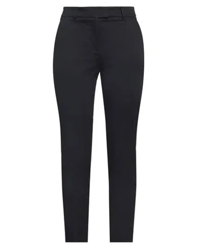 Peserico Woman Pants Midnight Blue Size 4 Cotton, Elastane
