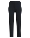 Peserico Woman Pants Midnight Blue Size 4 Polyester, Viscose, Cotton, Elastane In Blue