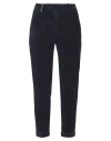 Peserico Woman Pants Navy Size 8 Cotton, Elastane In Navy Blue