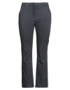 Peserico Woman Pants Navy Size 10 Cotton, Elastane In Navy