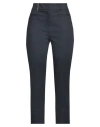 Peserico Woman Pants Navy Size 14 Cotton, Viscose, Elastane In Navy