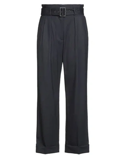 Peserico Woman Pants Navy Size 6 Polyester, Virgin Wool, Elastane In Blue