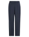 Peserico Woman Pants Navy Size 6 Virgin Wool, Elastane In Navy