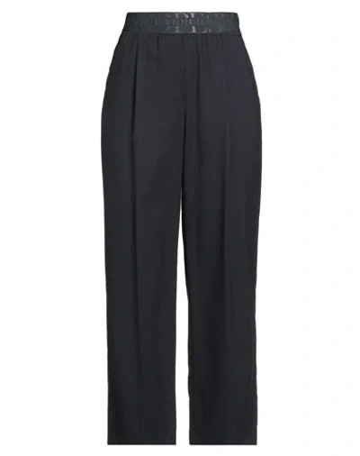 Peserico Woman Pants Navy Size 6 Wool, Polyester, Elastane In Blue