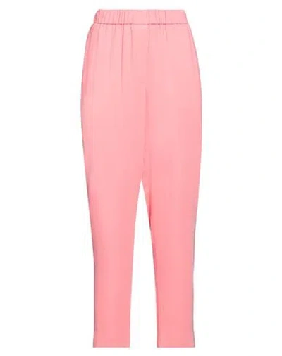 Peserico Woman Pants Pink Size 10 Viscose, Elastane