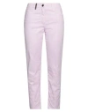 Peserico Woman Pants Pink Size 10 Cotton, Elastane