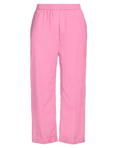 Peserico Woman Pants Pink Size 12 Cotton, Polyester