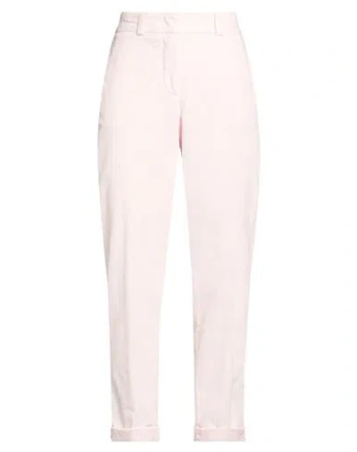 Peserico Woman Pants Pink Size 8 Cotton, Modal, Elastane