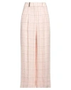 Peserico Woman Pants Pink Size 6 Linen, Polyamide, Polyester In Pink