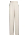 Peserico Woman Pants Platinum Size 6 Viscose In Grey