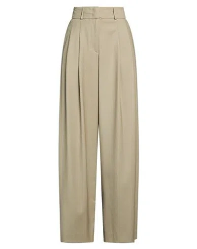Peserico Woman Pants Sage Green Size 0 Virgin Wool, Elastane