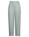 Peserico Woman Pants Sage Green Size 10 Viscose