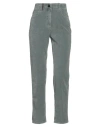 Peserico Woman Pants Sage Green Size 14 Cotton, Elastane