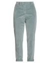 Peserico Woman Pants Sage Green Size 2 Cotton, Modal, Elastane In Green