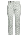 Peserico Woman Pants Sage Green Size 6 Cotton, Elastane In Sage Green