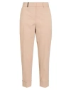 Peserico Woman Pants Sand Size 8 Linen, Viscose, Elastane In Beige