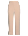 Peserico Woman Pants Sand Size 4 Polyester In Beige