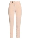 Peserico Woman Pants Sand Size 6 Cotton, Modal, Elastane In Pink