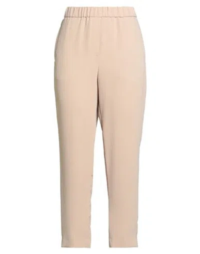 Peserico Woman Pants Sand Size 6 Polyester