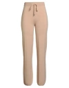 Peserico Woman Pants Light Brown Size 6 Virgin Wool, Silk, Cashmere In Pink