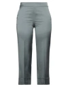 Peserico Woman Pants Grey Size 2 Viscose, Wool, Elastane In Blue
