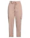 Peserico Woman Pants Taupe Size 6 Cotton, Elastane In Pink