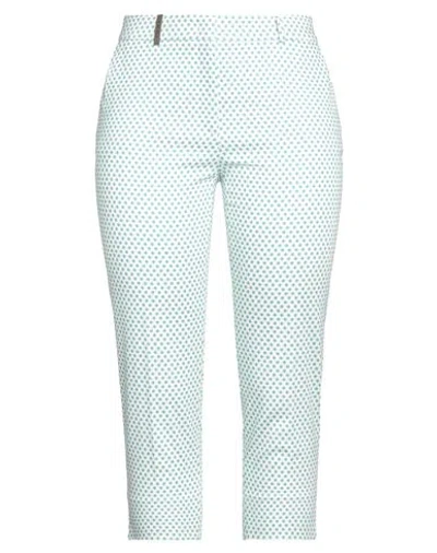 Peserico Woman Pants White Size 10 Cotton, Elastane