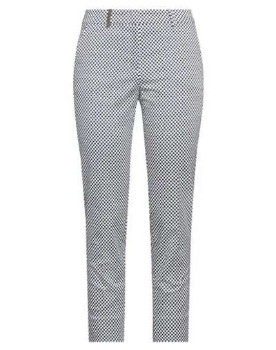 Peserico Woman Pants White Size 8 Cotton, Elastane