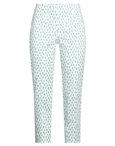 Peserico Woman Pants White Size 4 Cotton, Elastane