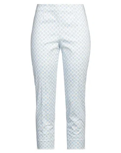 Peserico Woman Pants White Size 6 Cotton, Elastane
