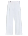 Peserico Woman Pants White Size 8 Linen, Cotton In White