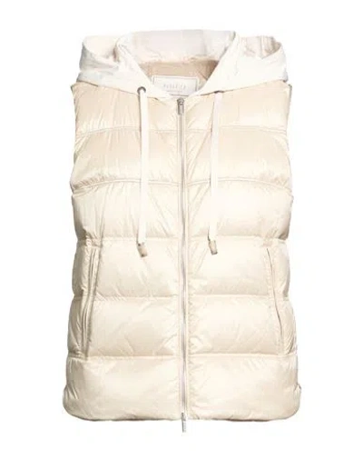 Peserico Woman Puffer Beige Size 6 Polyamide, Polyester In Neutral