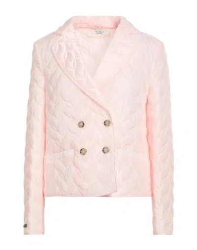 Peserico Woman Puffer Pink Size 6 Polyamide