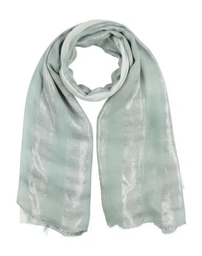 Peserico Woman Scarf Light Green Size - Modacrylic, Viscose, Polyester