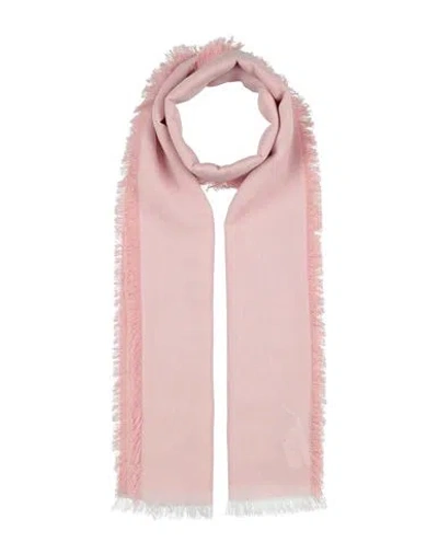 Peserico Woman Scarf Light Pink Size - Cotton, Modal, Polyamide, Metallic Polyester