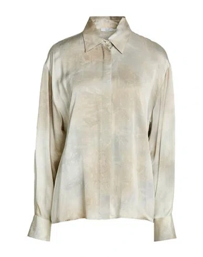 Peserico Woman Shirt Beige Size 6 Viscose In Neutral