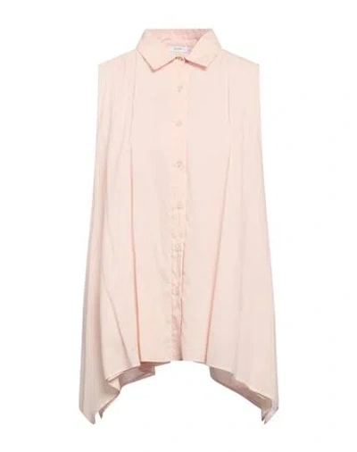 Peserico Woman Shirt Blush Size 6 Cotton In Pink