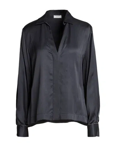 Peserico Woman Shirt Grey Size 6 Viscose In Gray