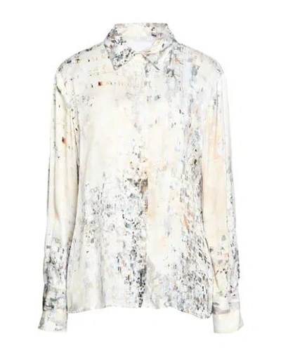Peserico Woman Shirt Ivory Size 8 Viscose In Neutral