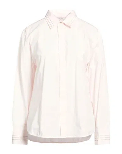 Peserico Woman Shirt Light Pink Size 10 Cotton, Elastane