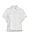 Peserico Woman Shirt Off White Size 6 Cotton In Off White