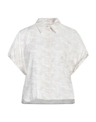 Peserico Woman Shirt Off White Size 6 Cotton