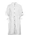 Peserico Woman Shirt Off White Size 10 Linen