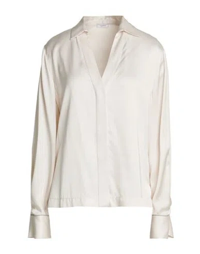 Peserico Woman Shirt Off White Size 8 Viscose