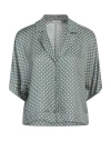Peserico Woman Shirt Sage Green Size 8 Viscose In Sage Green
