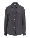 Peserico Woman Shirt Slate Blue Size 6 Polyamide
