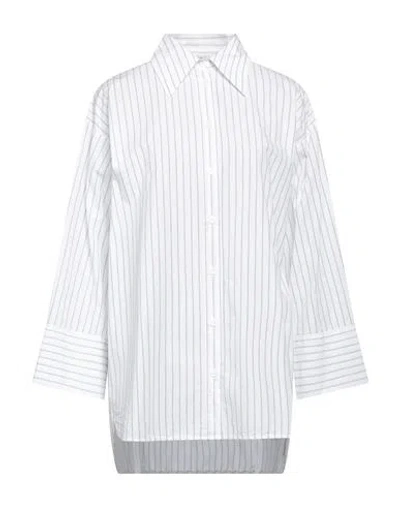 Peserico Woman Shirt White Size 10 Cotton