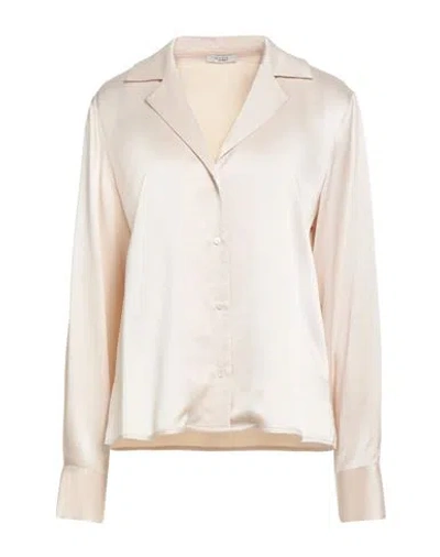 Peserico Woman Shirt White Size 6 Rayon, Wool In Neutral