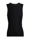 Peserico Woman Sweater Black Size 10 Viscose, Polyester