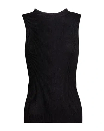 Peserico Woman Sweater Black Size 10 Viscose, Polyester